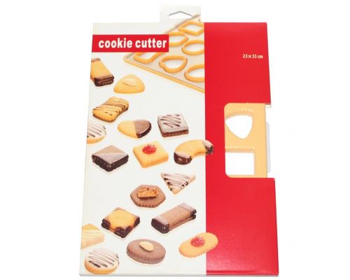 Форма Cookie Cutter для вырубки печенья 33х23см 24 ячейки Форма Cookie Cutter для вырубки печенья 33х23см 24 ячейки