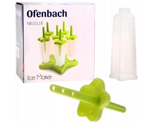 Формы Ofenbach "Звезда" для приготовления мороженого 6 порций