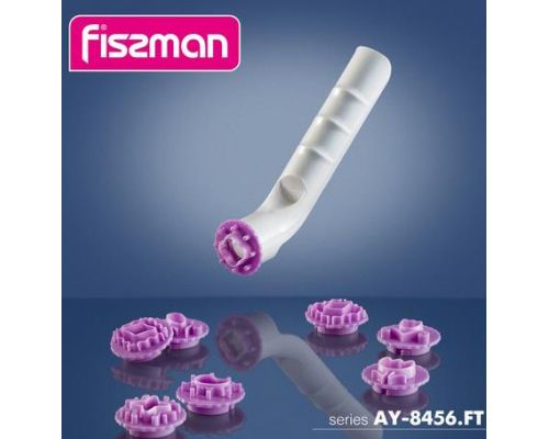 Набор 8 штампов Fissman Decorator для печенья Ø3см с ручкой Набор 8 штампов Fissman Decorator для печенья Ø3см с ручкой