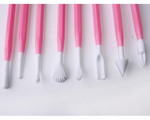 Набор инструментов Pastry для мастики и марципана 8 предметов Набор инструментов Pastry для мастики и марципана 8 предметов