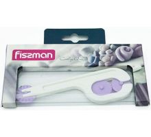 Нож кондитерский Fissman с 3 сменными роликами Ø2см