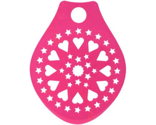 Трафарет для украшения торта Qlux 35х27см, пластиковый Трафарет для украшения торта Qlux 35х27см, пластиковый