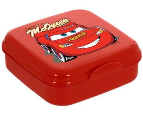 Ланч-бокс Herevin Disney Cars 15х15х5см пластик Ланч-бокс Herevin Disney Cars 15х15х5см пластик