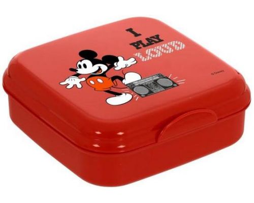 Ланч-бокс Herevin Disney Mickey Mouse 15х15х5см пластик Ланч-бокс Herevin Disney Mickey Mouse 15х15х5см пластик