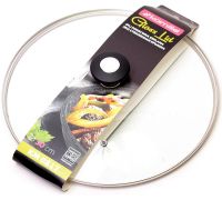 Крышка стеклянная Kamille Dominica Black Ø30см