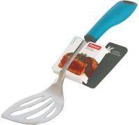 Лопатка с прорезями Fissman Vita 33см из нержавеющей стали