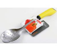 Ложка поварская Fissman Vita 34см перфорированная из нержавеющей стали