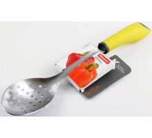 Ложка поварская Fissman Vita 34см перфорированная из нержавеющей стали