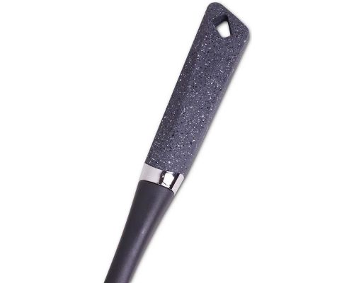 Ложка поварская Kamille Saffron 35см нейлоновая, с прорезями Ложка поварская Kamille Saffron 35см нейлоновая, с прорезями