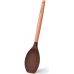 Ложка сервировочная (поварская) Fissman Chef's Tools 31.5см силикон, шоколадный
