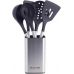 Набор кухонных принадлежностей Kamille Kitchen Utensils 5 аксессуаров на стальной подставке