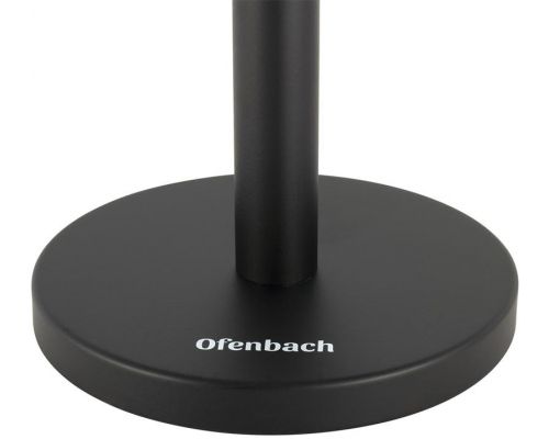 Подставка для бумажных полотенец Ofenbach Blackwood 15х34см, нержавеющая сталь, черная Подставка для бумажных полотенец Ofenbach Blackwood 15х34см, нержавеющая сталь, черная