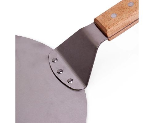 Подставка Kamille лопатка для пиццы Ø25.5см из нержавеющей стали Подставка Kamille лопатка для пиццы Ø25.5см из нержавеющей стали