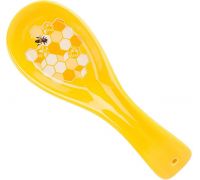 Подставка под ложку "Sweet Honey" 23.5см, керамическая, желтый
