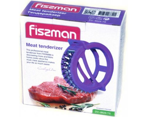 Розм'якшувач Fissman (тендерайзер) для відбивання м'яса і риби Ø11см
