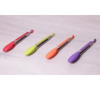 Щипцы Kamille Petal 23см нейлоновые с металлической ручкой