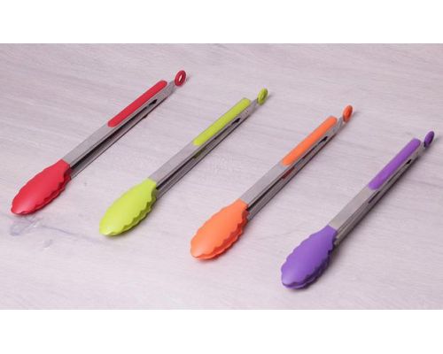 Щипцы Kamille Petal 30.5см нейлоновые с металлической ручкой Щипцы Kamille Petal 30.5см нейлоновые с металлической ручкой