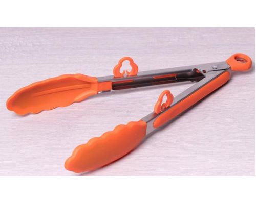 Щипцы Kamille Petal 35.5см нейлоновые с металлической ручкой Щипцы Kamille Petal 35.5см нейлоновые с металлической ручкой
