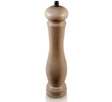 Мельница для специй (перцемолка) Fissman Spice 25х6см, бамбуковый бежевый корпус