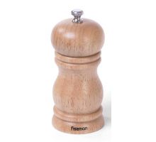 Млин для спецій (перцемолка) Fissman Spice Nesia 11х5см, дерев'яний корпус