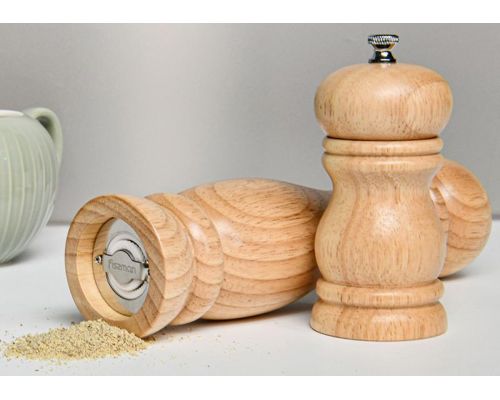 Мельница для специй (перцемолка) Fissman Spice Nesia 11х5см, деревянный корпус Мельница для специй (перцемолка) Fissman Spice Nesia 11х5см, деревянный корпус