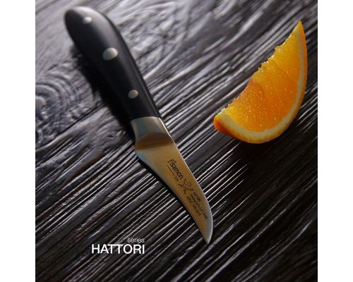 Ніж для чищення овочів Fissman Hattori 6см з нержавіючої сталі Ніж для чищення овочів Fissman Hattori 6см з нержавіючої сталі