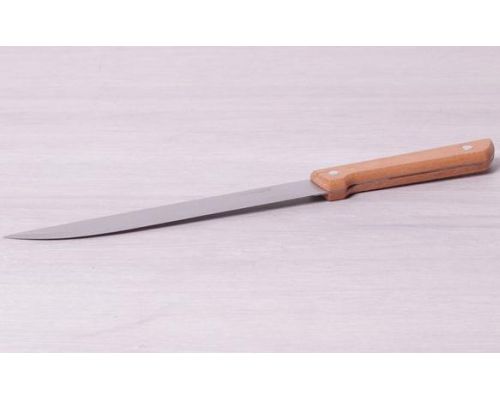 Нож кухонный Kamille Wood мясной 20см с деревянной ручкой Нож кухонный Kamille Wood мясной 20см с деревянной ручкой
