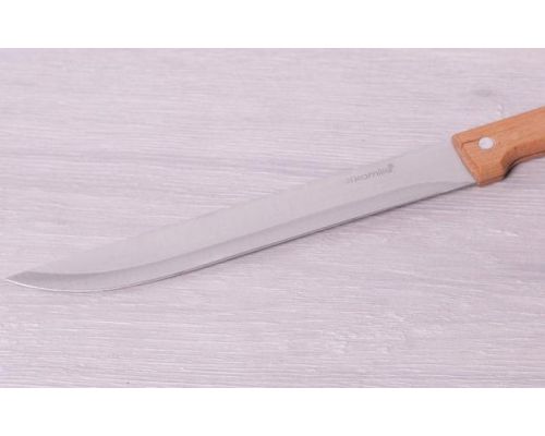 Нож кухонный Kamille Wood мясной 20см с деревянной ручкой Нож кухонный Kamille Wood мясной 20см с деревянной ручкой