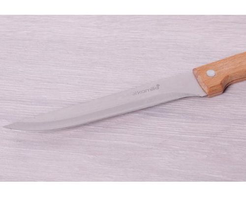 Нож кухонный Kamille Wood обвалочный 15см с деревянной ручкой Нож кухонный Kamille Wood обвалочный 15см с деревянной ручкой
