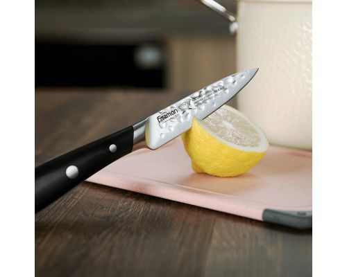 Ніж овочевий Fissman Hattori 10см hammered з нержавіючої сталі Ніж овочевий Fissman Hattori 10см hammered з нержавіючої сталі
