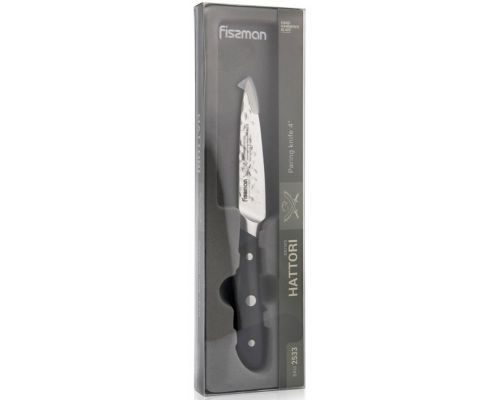 Ніж овочевий Fissman Hattori 10см hammered з нержавіючої сталі Ніж овочевий Fissman Hattori 10см hammered з нержавіючої сталі