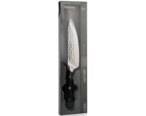 Ніж кухарський Fissman Hattori 15см hammered з нержавіючої сталі Ніж кухарський Fissman Hattori 15см hammered з нержавіючої сталі