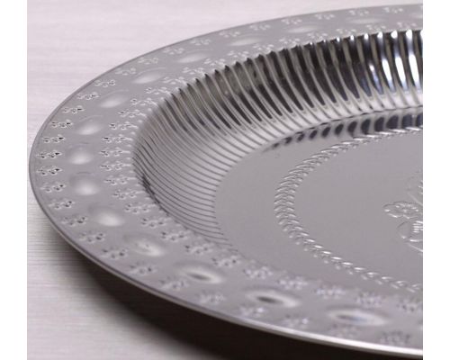 Поднос Kamille Mornaren Букет Ø34.5см из нержавеющей стали Поднос Kamille Mornaren Букет Ø34.5см из нержавеющей стали
