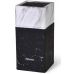 Колода-подставка для ножей Fissman Marble 11х23см, пластик черно-белый