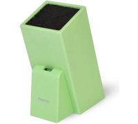 Подставка для кухонных ножей Fissman Green 26х11см, с секцией для ножниц