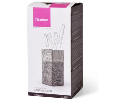 Подставка для кухонных ножей Fissman Marble 23х11см Подставка для кухонных ножей Fissman Marble 23х11см