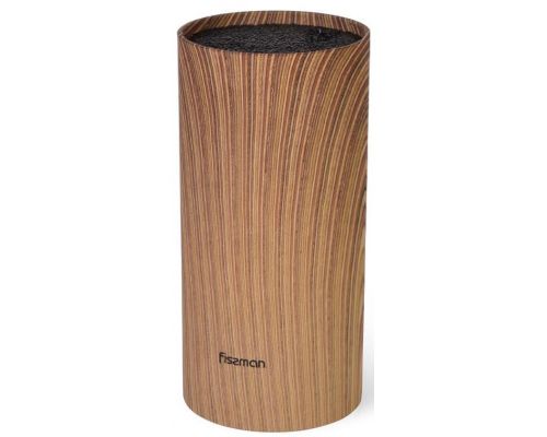 Подставка-колода Fissman Wood для кухонных ножей и ножниц 22х11см Подставка-колода Fissman Wood для кухонных ножей и ножниц 22х11см