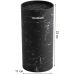 Підставка-колода Ofenbach Black Marble для кухонних ножів і ножиць 11х11х22см, кругла