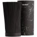 Підставка-колода Ofenbach Black Marble для кухонних ножів і ножиць 11х11х22см, кругла