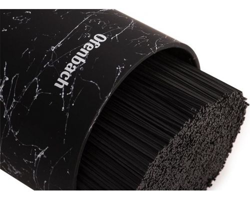 Підставка-колода Ofenbach Black Marble для кухонних ножів і ножиць 11х11х22см, кругла