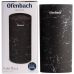 Підставка-колода Ofenbach Black Marble для кухонних ножів і ножиць 11х11х22см, кругла