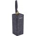 Подставка-колода Ofenbach Black Marble для кухонных ножей и ножниц 9х9х22см