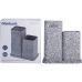 Подставка-колода Ofenbach Grey Marble для кухонных ножей 21х12х23см, двойная