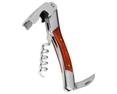 Нож-штопор барный Empire Corkscrew 2-х ступенчатый (штопор сомелье) 12.5см Нож-штопор барный Empire Corkscrew 2-х ступенчатый (штопор сомелье) 12.5см