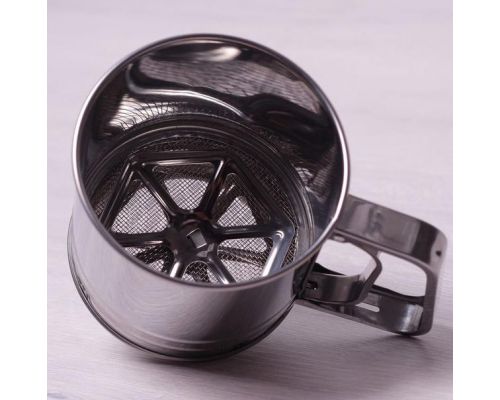 Кружка-сито Kamille с двойным просевом Ø10см для сыпучих продуктов Кружка-сито Kamille с двойным просевом Ø10см для сыпучих продуктов