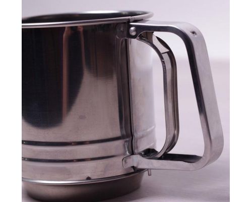 Кружка-сито Kamille с двойным просевом Ø10см для сыпучих продуктов Кружка-сито Kamille с двойным просевом Ø10см для сыпучих продуктов