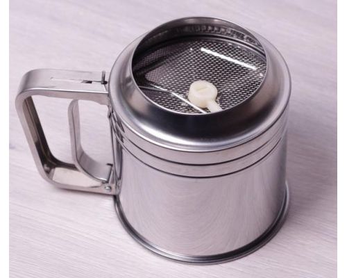 Кружка-сито Kamille с одинарным просевом Ø10см для сыпучих продуктов Кружка-сито Kamille с одинарным просевом Ø10см для сыпучих продуктов