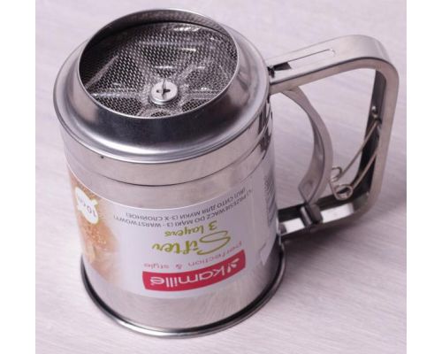 Кружка-сито Kamille с тройным просевом Ø10см для сыпучих продуктов Кружка-сито Kamille с тройным просевом Ø10см для сыпучих продуктов