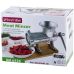 Мясорубка ручная Kamille 2в1 с насадками для наполнения колбас, 31х15х20.5см, чугун
