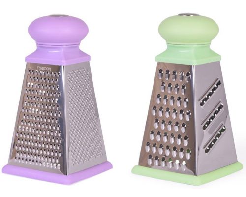 Терка 4-х гранна Fissman Meotida Pyramida 21см з пластиковою ручкою Терка 4-х гранна Fissman Meotida Pyramida 21см з пластиковою ручкою